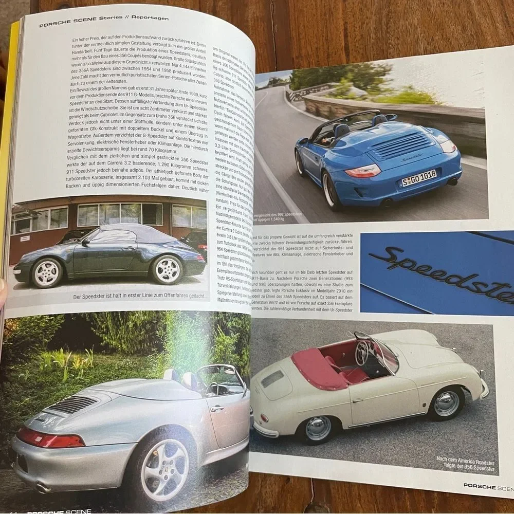 Porsche Scene Live Magazine Issue July/August 2014 GERMAN